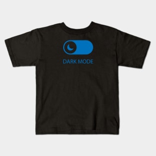 Dark Mode User Interfaces Kids T-Shirt